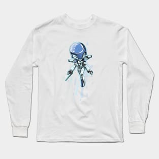 Asplenia Studios SD/chibi Sylia (visor down) Long Sleeve T-Shirt